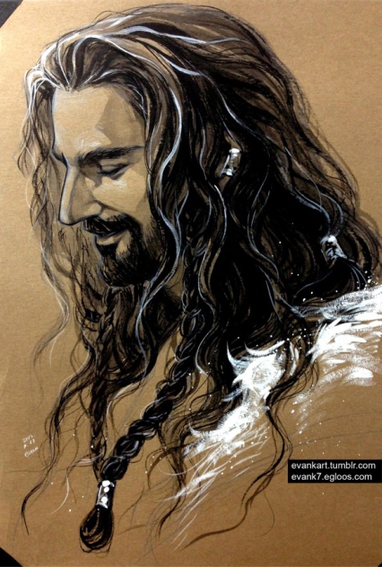 Thorin Oakenshield - copyright © evankart - use without permission is prohibited